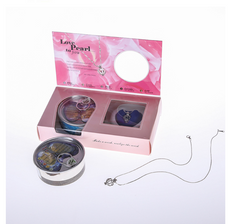 Pearl Wish Necklace Gift Box – Freshwater Pearl Pendant in 17 Colors