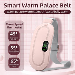Electric Heating Belt for Menstrual Pain Relief – Adjustable Heat Pad Massager