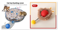 PurrPlay Self-Rolling Cat Toy Ball – Automatic Interactive USB Rechargeable Ball for Cats