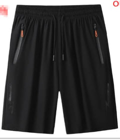 Men's Fitness Running Shorts – Lightweight Quick-Dry 5-Point Beach & Gym Pants