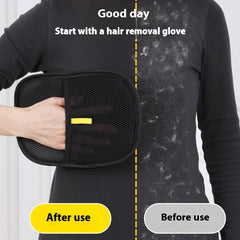Pet Grooming Glove – Dual-Sided Silicone Hair Remover Mitt for Dogs & Cats