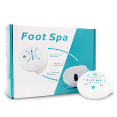 Portable Ion Foot Bath Massager – Bubble Foot Soak for Home & Travel Foot Care