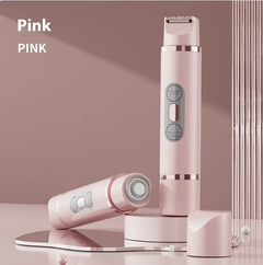 Dual-Head Electric Women's Epilator – Painless Hair Removal for Bikini Underarm Face & Legs