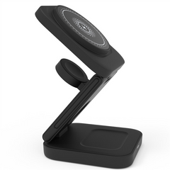 3-in-1 Foldable Wireless Charger – Fast Charging Pad for Phone Watch & Earbuds