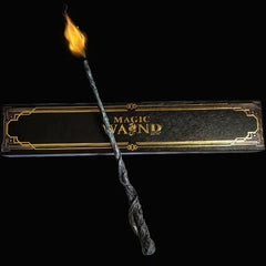 Fire-Breathing Magic Wand Toy – Electronic Fireball Prop for Role-Play & Decor