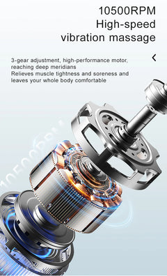 Electric Deep Tissue Massage Blade – Heated Vibration & NMES Fascia Relaxation Tool
