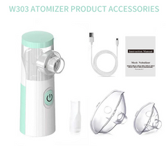 Portable Handheld Nebulizer Inhaler – Compact Mesh Nebulizer for Asthma & Respiratory Relief