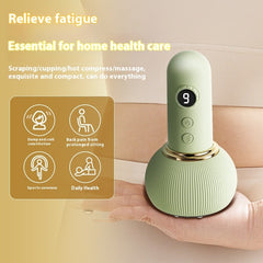 Electric Meridian Body Massage Brush – Rechargeable Full-Body Relaxation Tool with Heat