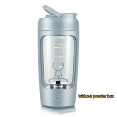 Electric Protein Shaker Bottle – Portable USB Rechargeable Blender Bottle for Whey & Supplements