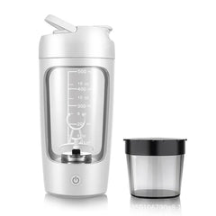 Electric Protein Shaker Bottle – Portable USB Rechargeable Blender Bottle for Whey & Supplements