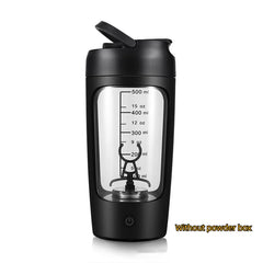 Electric Protein Shaker Bottle – Portable USB Rechargeable Blender Bottle for Whey & Supplements