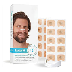 Magnetic Nasal Dilator Strips for Better Sleep – Anti-Snoring Nose Strips for Easier Breathing