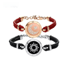 Totwoo Smart Couple Bracelet – Long Distance Touch Flash & Vibration Bracelet Set