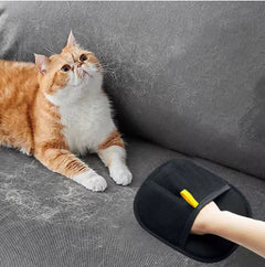 Pet Fur Remover Glove – Reusable Lint Roller Mitt for Dog & Cat Hair on Clothes & Furniture