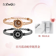 Totwoo Smart Couple Bracelet – Long Distance Touch Flash & Vibration Bracelet Set