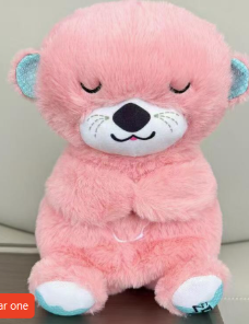 Breathing Bear Soothing Plush – Baby Sleep Aid with Calming Lights & Breathing Motion