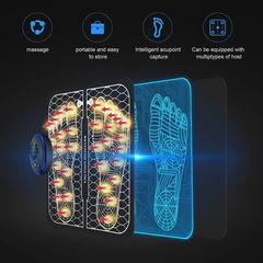 Rechargeable Electric Foot Massage Pad – EMS Foot Stimulator for Circulation & Pain Relief
