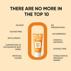 Orange Exfoliating Whitening Gel – Brightening Skin Care Body Scrub Gel