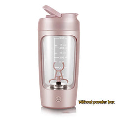 Electric Protein Shaker Bottle – Portable USB Rechargeable Blender Bottle for Whey & Supplements