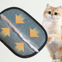 Pet Grooming Glove – Dual-Sided Silicone Hair Remover Mitt for Dogs & Cats