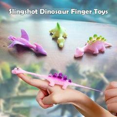 Dinosaur Slingshot Finger Launch Toy – Fun Kids Flinging Toy Set