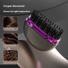 Portable Ceramic Hair Straightener – Mini Travel Flat Iron for Smooth Frizz-Free Hair