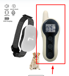Ultrasonic Anti-Bark Dog Training Collar – USB Rechargeable Humane Bark Control Device