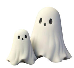 Halloween Ghost Ornament – Spooky Decorative Figurine for Home & Party Decor