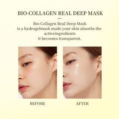 Bio-Collagen Deep Hydration Face Mask – Anti-Aging Skin Firming Treatment Mask
