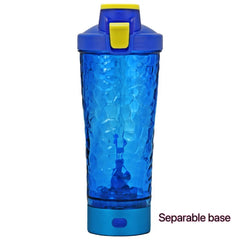 Electric Protein Shaker Bottle – Portable USB Rechargeable Blender Bottle for Whey & Supplements