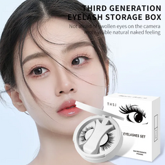 Magnetic Eyelashes Set – Reusable False Lashes with Magnetic Liner for Natural Look