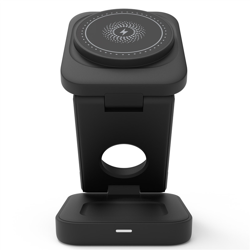 3-in-1 Foldable Wireless Charger – Fast Charging Pad for Phone Watch & Earbuds