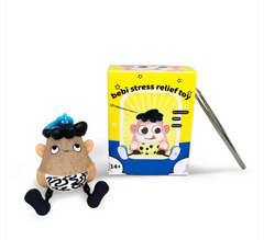 Funny Stress Relief Squeeze Vent Toy – PVC Fidget Toy in Multiple Characters