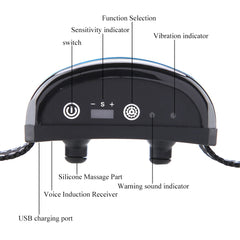 Ultrasonic Anti-Bark Dog Training Collar – USB Rechargeable Humane Bark Control Device