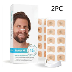 Magnetic Nasal Dilator Strips for Better Sleep – Anti-Snoring Nose Strips for Easier Breathing