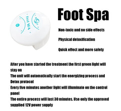 Portable Ion Foot Bath Massager – Bubble Foot Soak for Home & Travel Foot Care