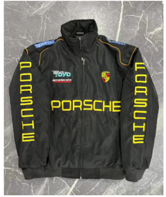 F1 Racing Jacket – Vintage Embroidered Motorsport Outerwear for Men Sizes M-XXL