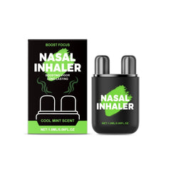 Menthol Nasal Inhaler 1.8ml – Peppermint & Ginger Portable Congestion Relief Stick