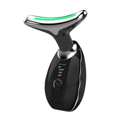 7-Color Microcurrent Facial Massager – Skin Firming Anti-Aging Face & Neck Beauty Device