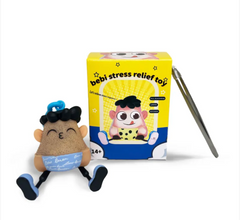 Funny Stress Relief Squeeze Vent Toy – PVC Fidget Toy in Multiple Characters