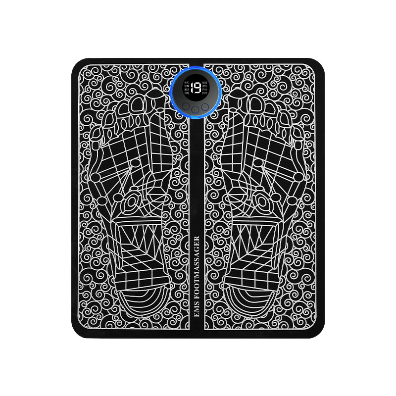 Rechargeable Electric Foot Massage Pad – EMS Foot Stimulator for Circulation & Pain Relief