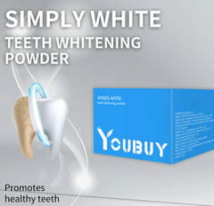 Teeth Whitening Brightening Powder – Enamel-Safe Stain Removal for Coffee Tea & Smoking