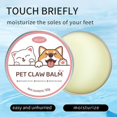 Dog Paw & Claw Care Cream 50g – Moisturizing Balm for Dry Cracked Dog Paws