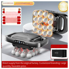 Deep Tissue Massage Gun – 8/16 Heads 30-Speed 48kg Force Muscle Relief Gun