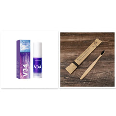 V34 Tooth Cleaning Mousse – Whitening & Gum Care Foam for a Brighter Smile