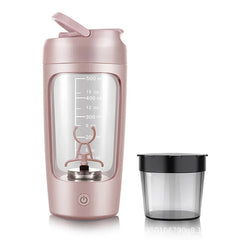 Electric Protein Shaker Bottle – Portable USB Rechargeable Blender Bottle for Whey & Supplements