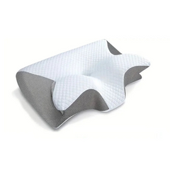 Memory Foam Cervical Neck Pillow – Ergonomic Contour Pillow for Neck Pain Relief