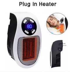 VersaHeat Portable Wall-Mounted Space Heater – Compact Electric Room Heater