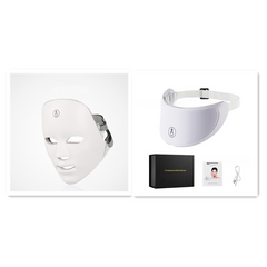 LED Light Therapy Face Mask – 7-Color Skin Rejuvenation & Anti-Aging Treatment Mask