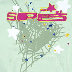 Spider Letter Print Hoodie – Unisex Graphic Streetwear Sweatshirt